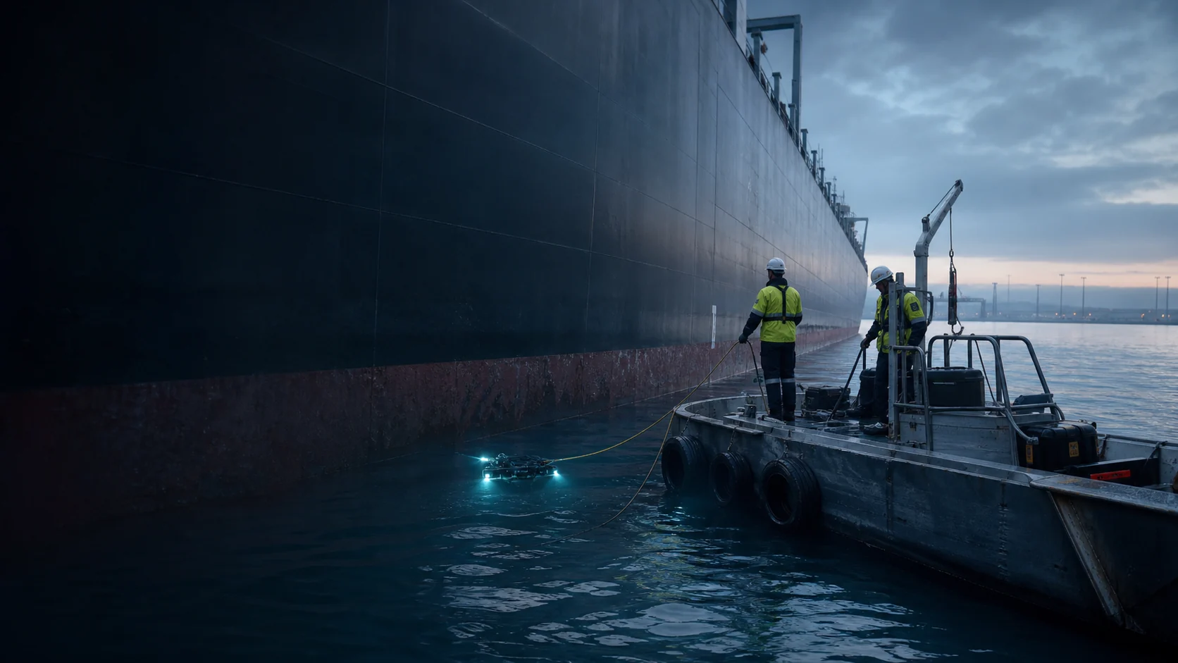 Find a suitable
vessel cleaning provider